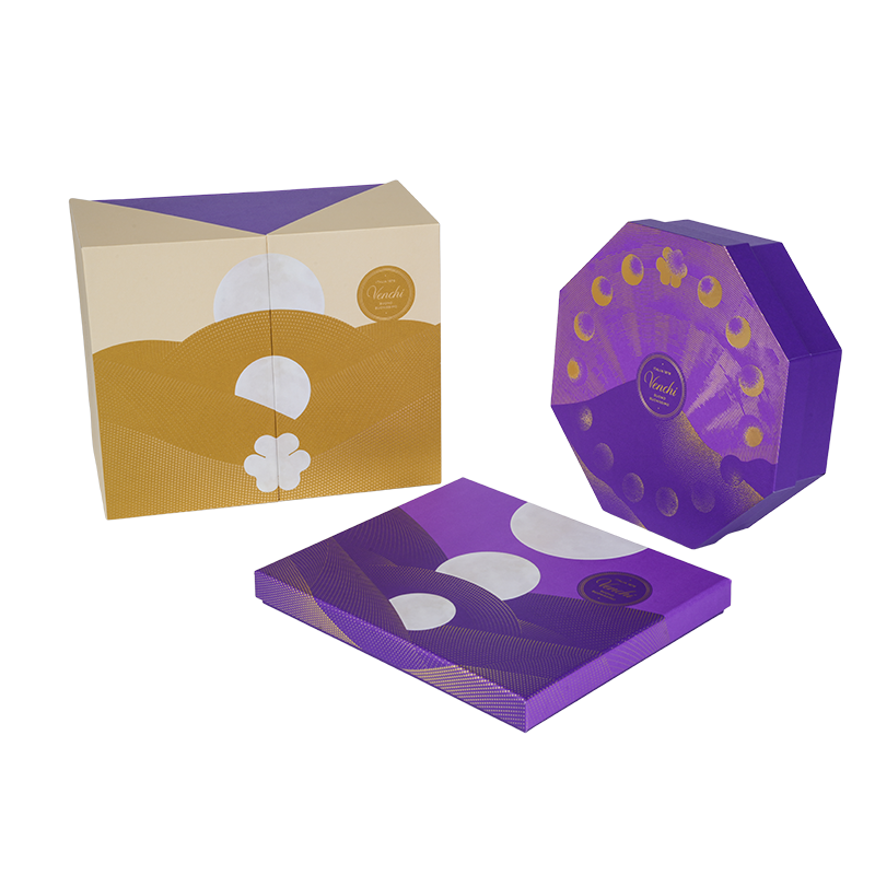 Stevige chocoladeverpakking met dubbele deur