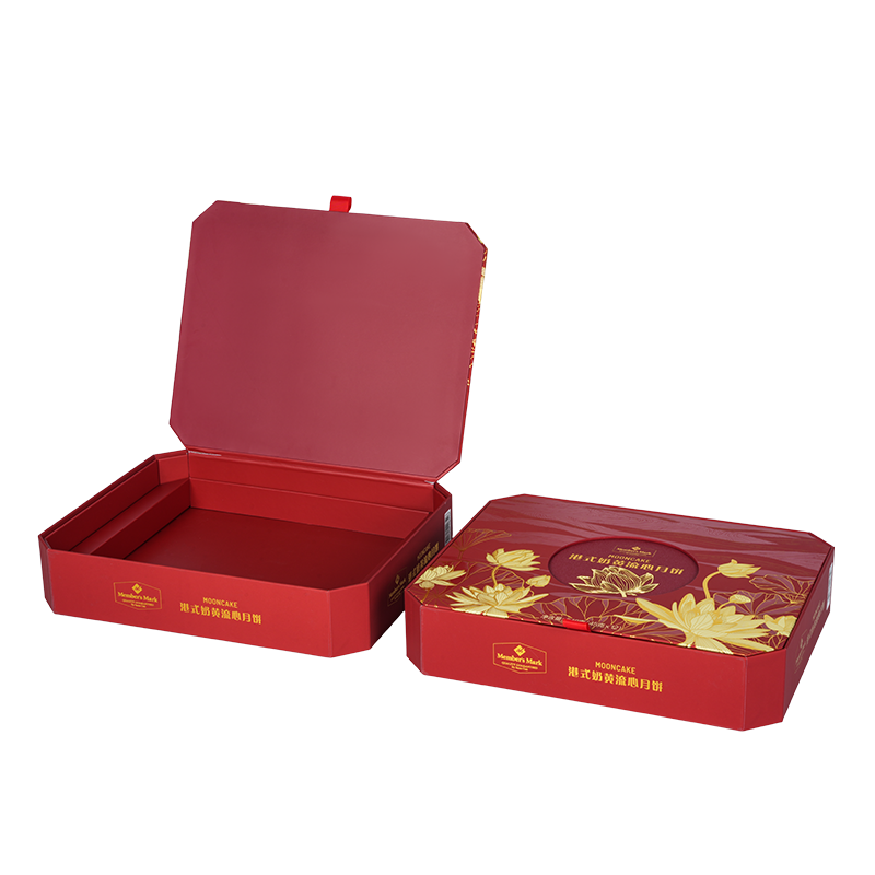 Stevige taartverpakking met dubbele deur