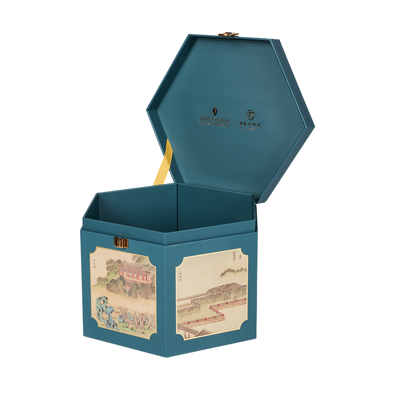 Stevige taartverpakking met dubbele deur