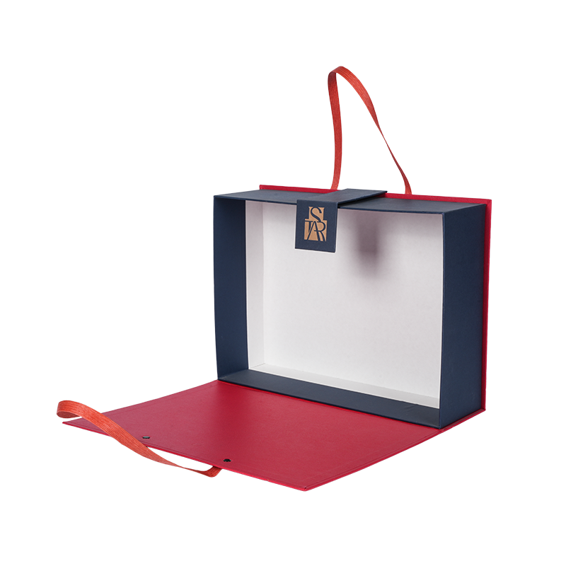 Aangroeiwerende en vochtbestendige gelamineerde boekvormige papieren dozen voor huishoudtextielverpakkingen