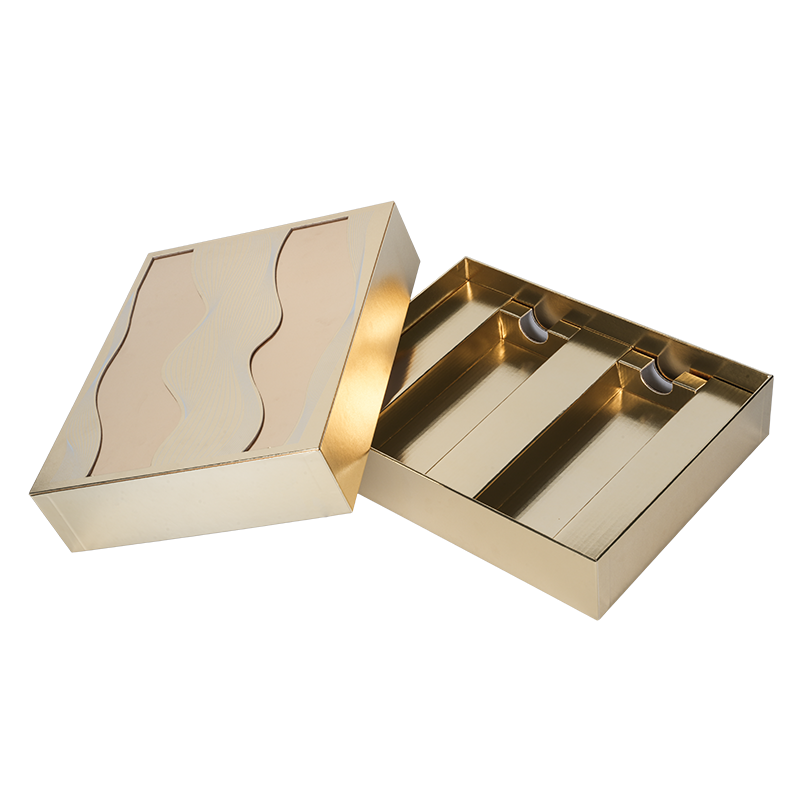 Stevige dubbeldeurs geschenkdoos voor eetbare olie