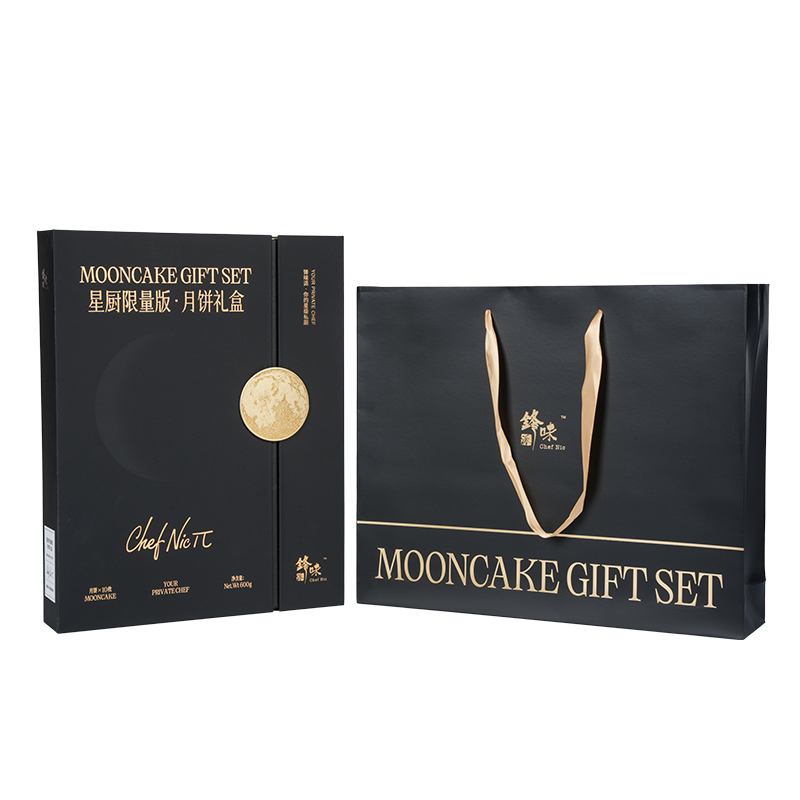 Waterbestendige draagtas van kraftpapier/wit kartonnen taarten