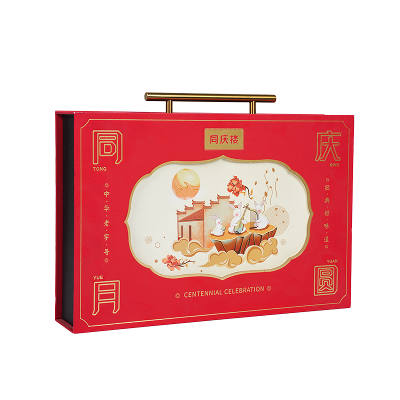 Stevige taartverpakking met dubbele deur