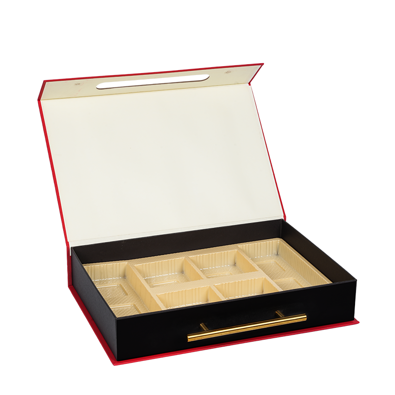 Stevige taartverpakking met dubbele deur