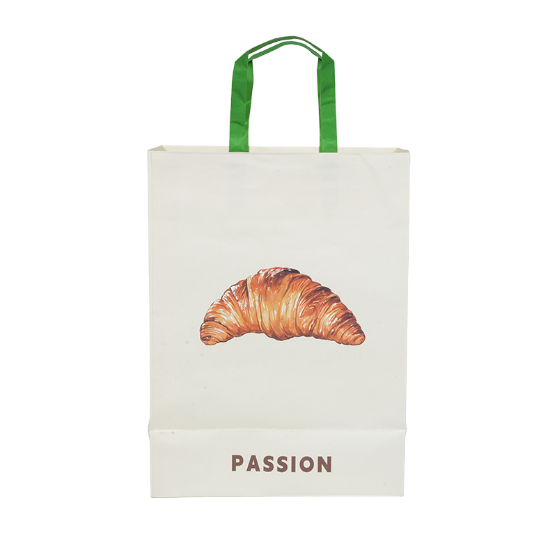 Waterbestendige draagtas van kraftpapier/wit kartonnen taarten