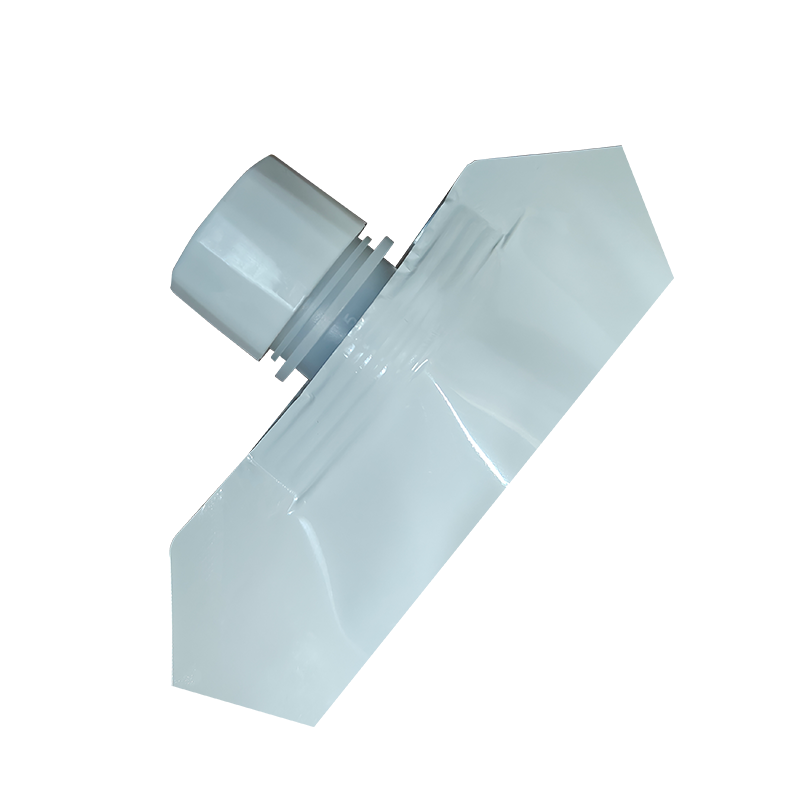 Solo-etui met werveltop - witte doorschijnende statas