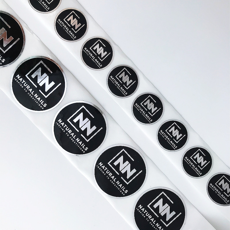 Zelfklevende stickers voor cosmetische verpakkingen