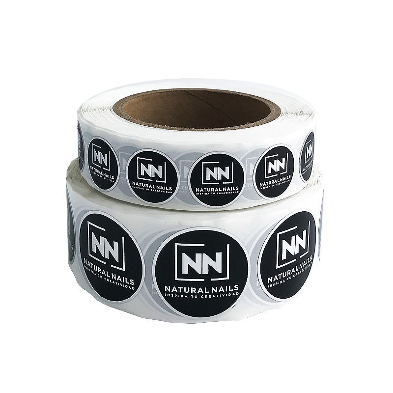 Zelfklevende stickers voor cosmetische verpakkingen