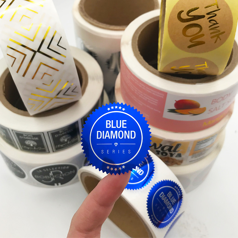 Gecoat papieren zelfklevend etiket