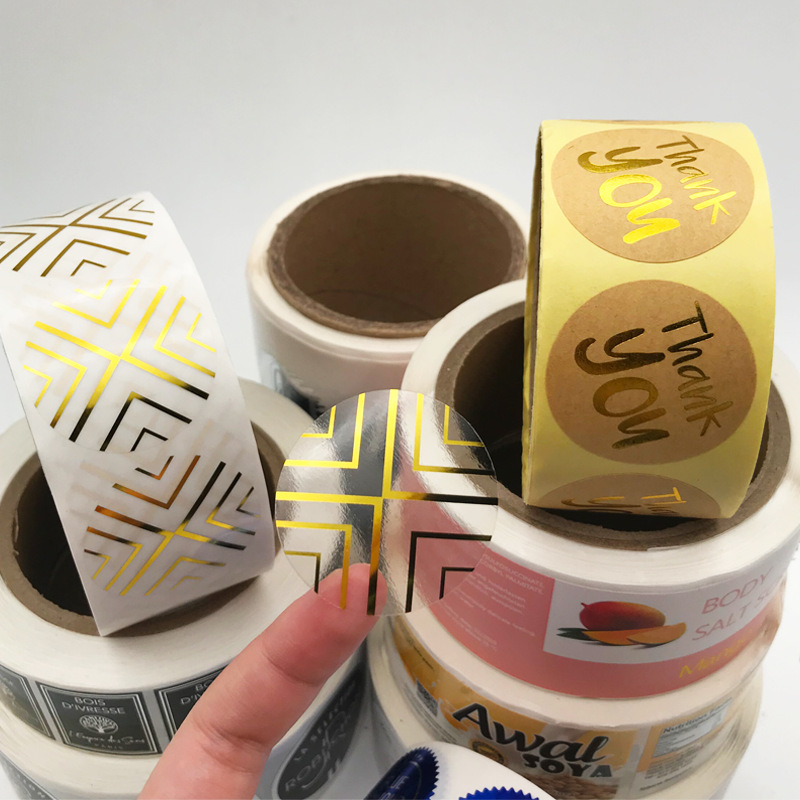 Gecoat papieren zelfklevend etiket