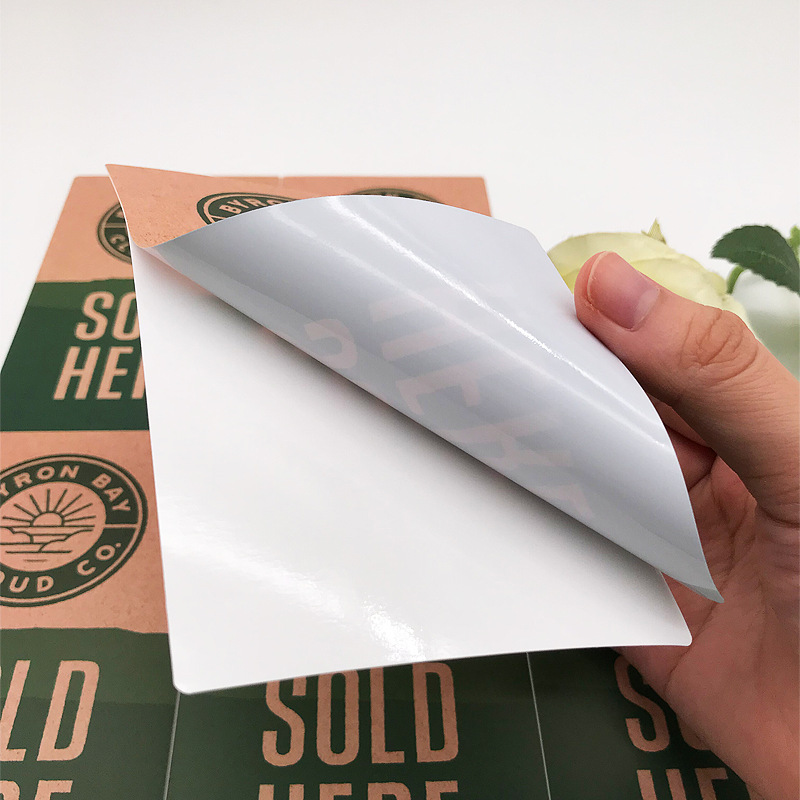 Kraftsticker van voedingskwaliteit – bakkerij- en retaillabel