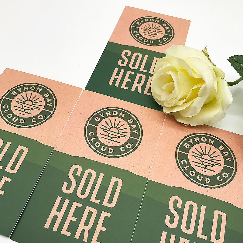 Kraftsticker van voedingskwaliteit – bakkerij- en retaillabel