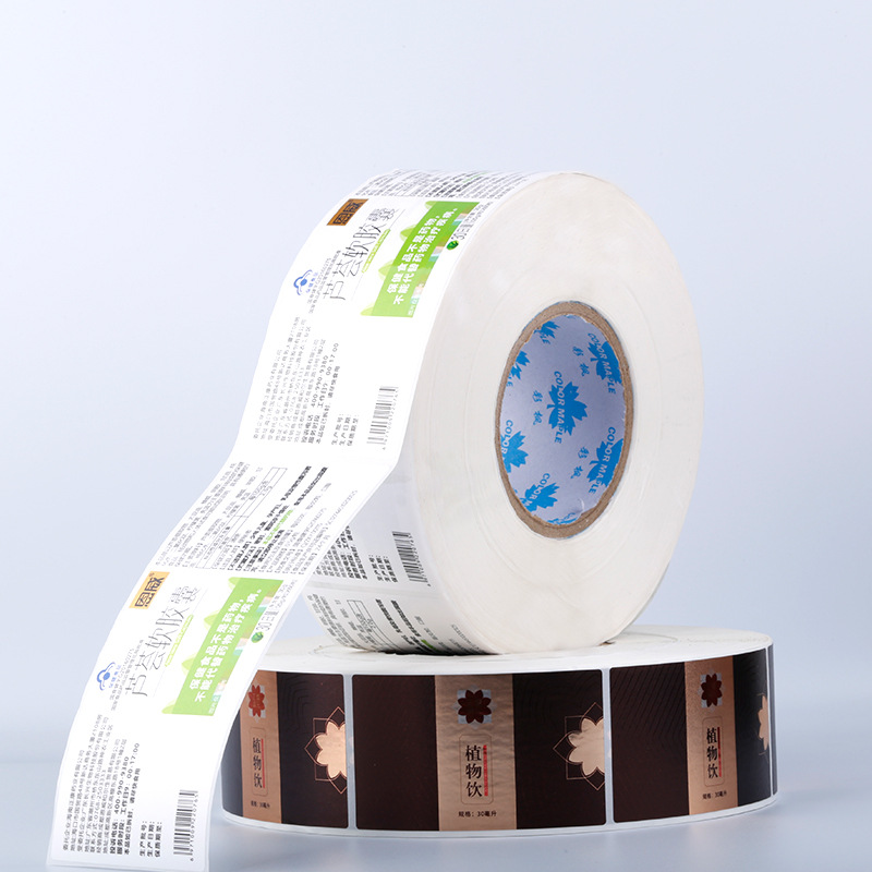 Zelfklevende etiketten voor gezondheidssupplementen